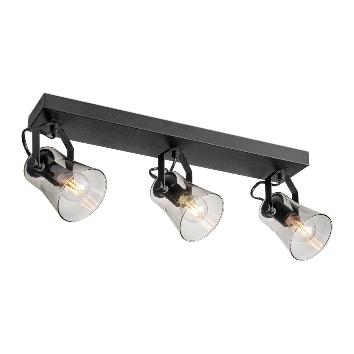 Home Sweet Home Edge LED Opbouwspot 3L Zwart – Moderne en Dimbare Plafondverlichting