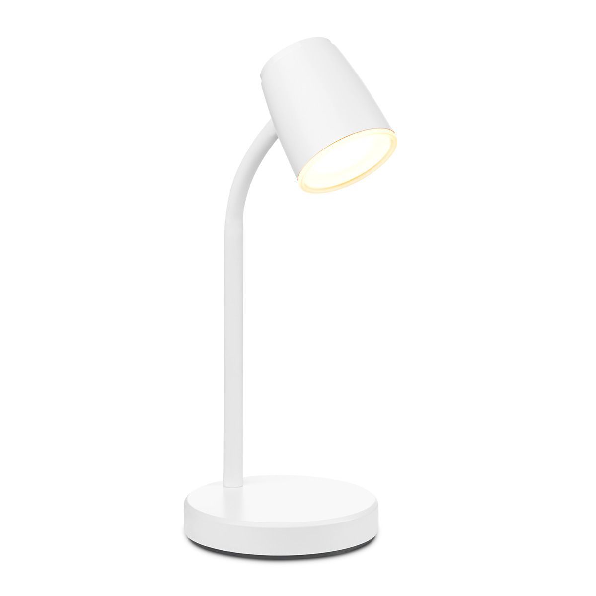 Home Sweet Home Elbo bureaulamp – Flexibel LED‑licht in witte elegantie