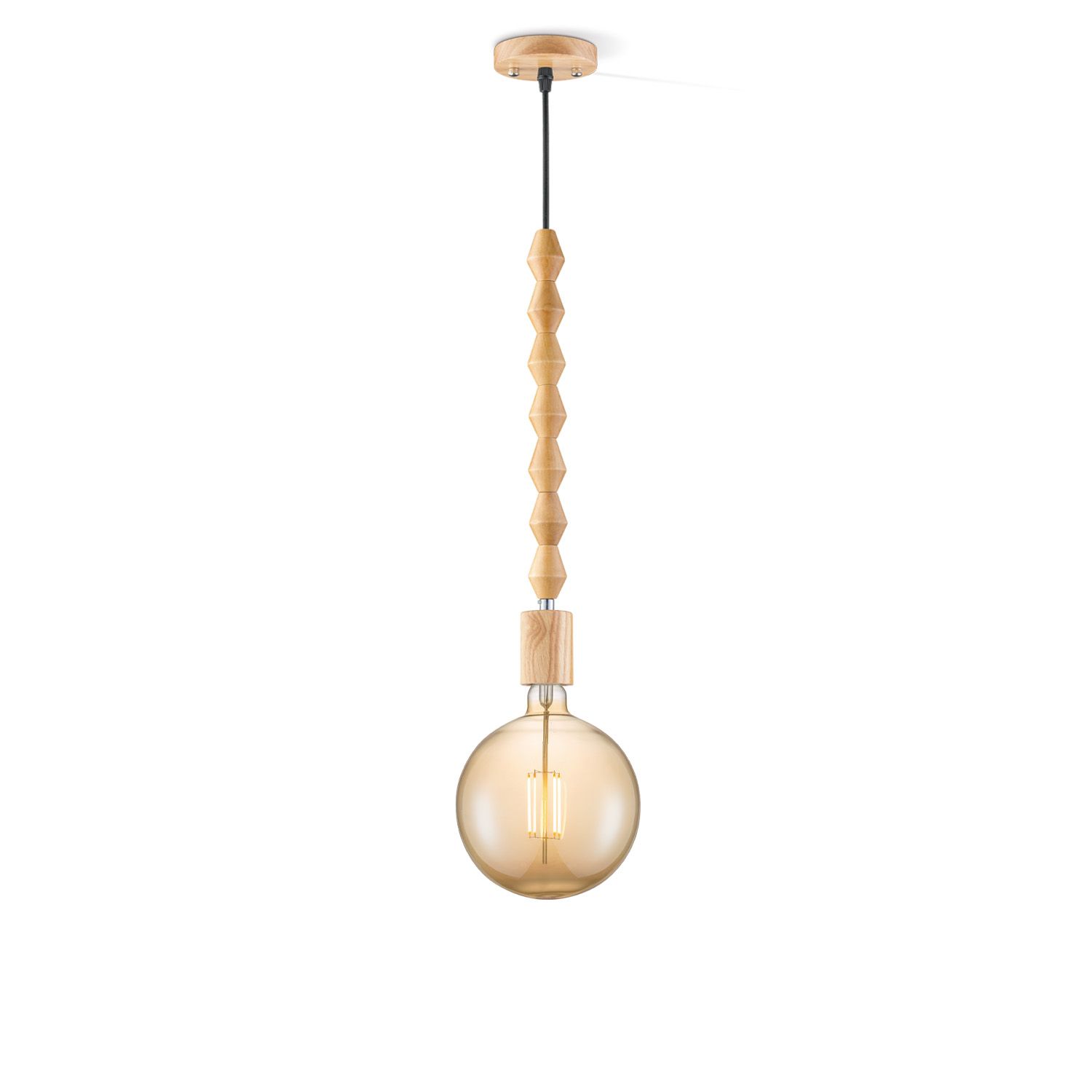 Home Sweet Home Hanglamp Dana Globe G180 – Amber