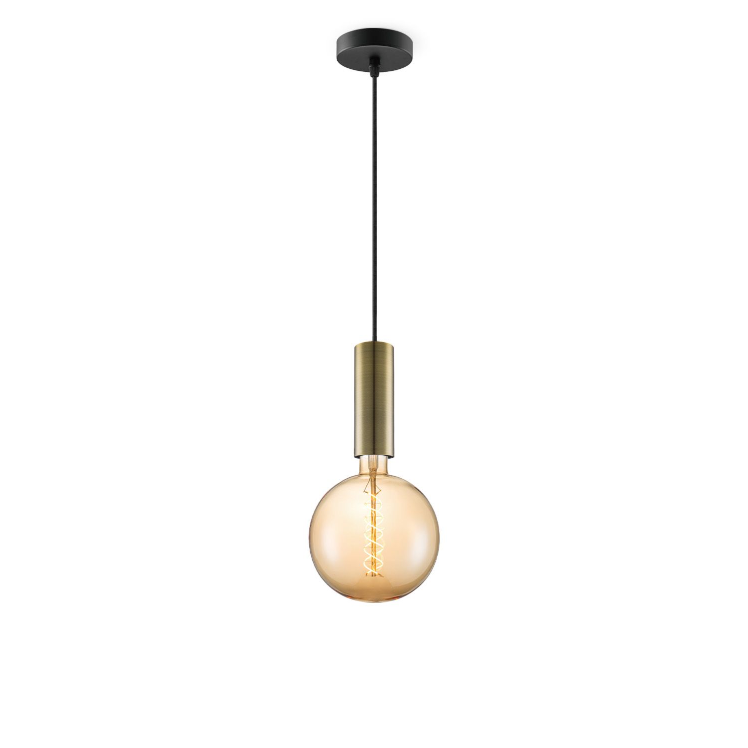 Home Sweet Home Hanglamp Saga Brons – Amber: Moderne Spiralverlichting voor elke ruimte
