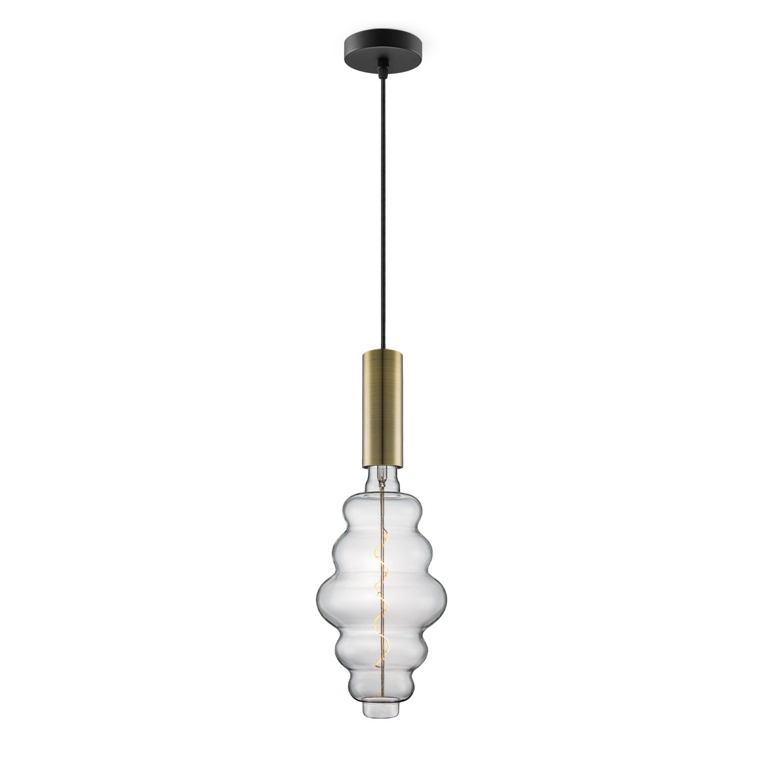 Home sweet home Hanglamp Saga – Brons & Helder LED‑Licht