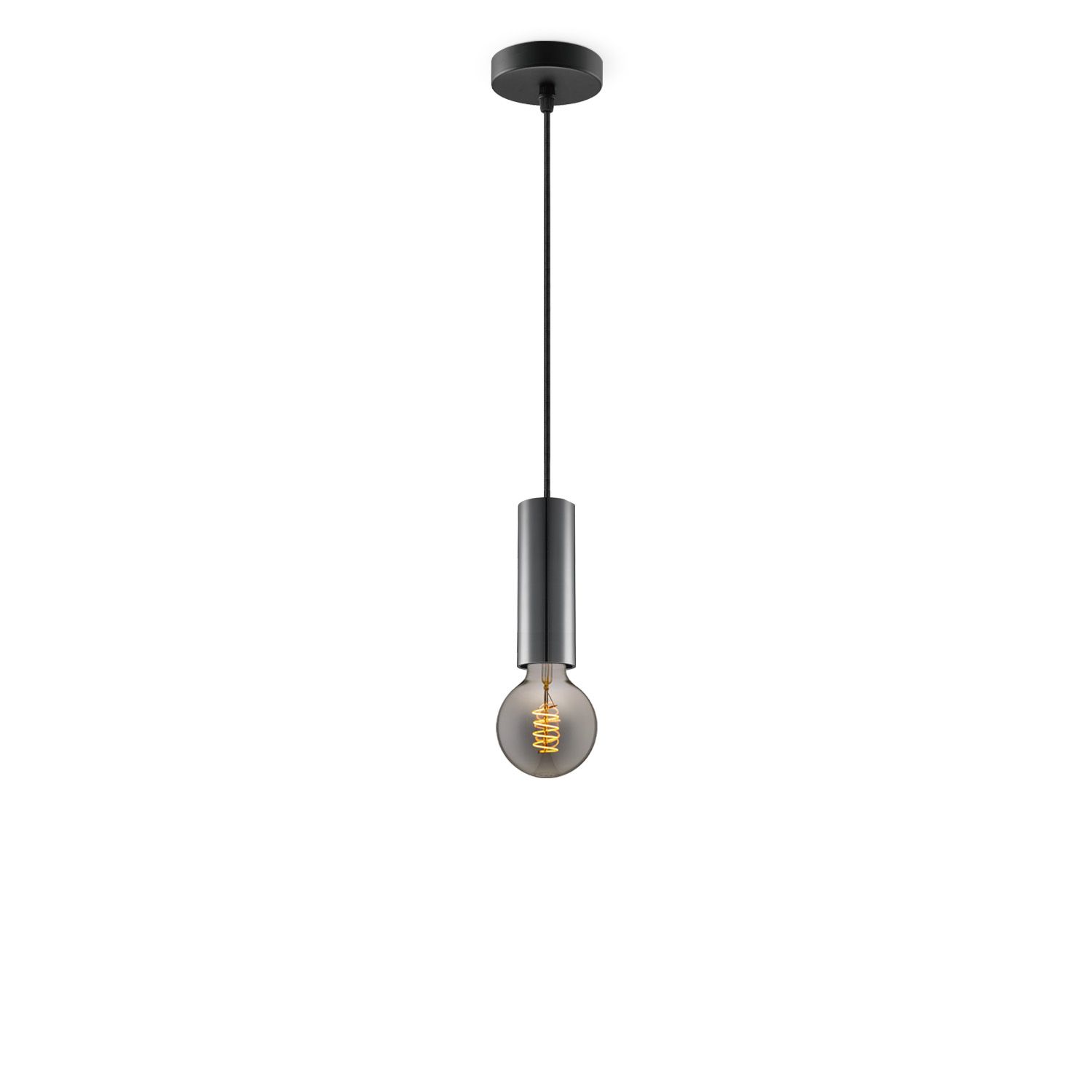 Home Sweet Home Hanglamp Saga – Zwarte Spiral LED met een eigentijdse touch