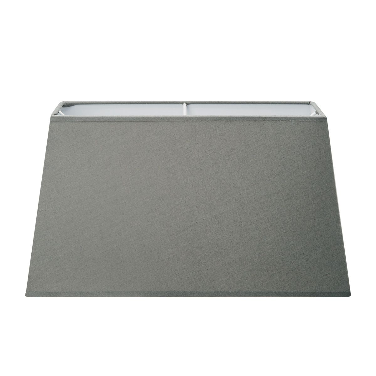 Home sweet home Largo lampenkap – donkergrijs, handgemaakt, 35×30×19 cm – ideaal voor tafellamp of vloerlamp