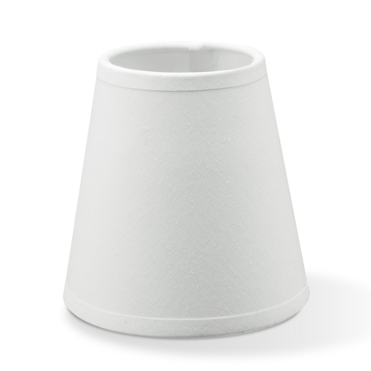 Home sweet home Largo witte klemkap – 11 cm voor E14 lampen