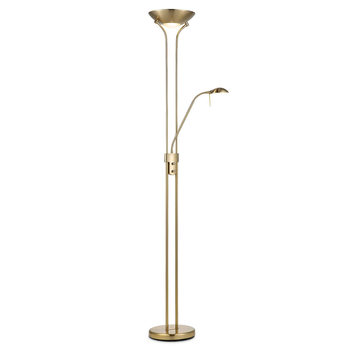 Home Sweet Home LED uplight vloerlamp – 180 cm, brons