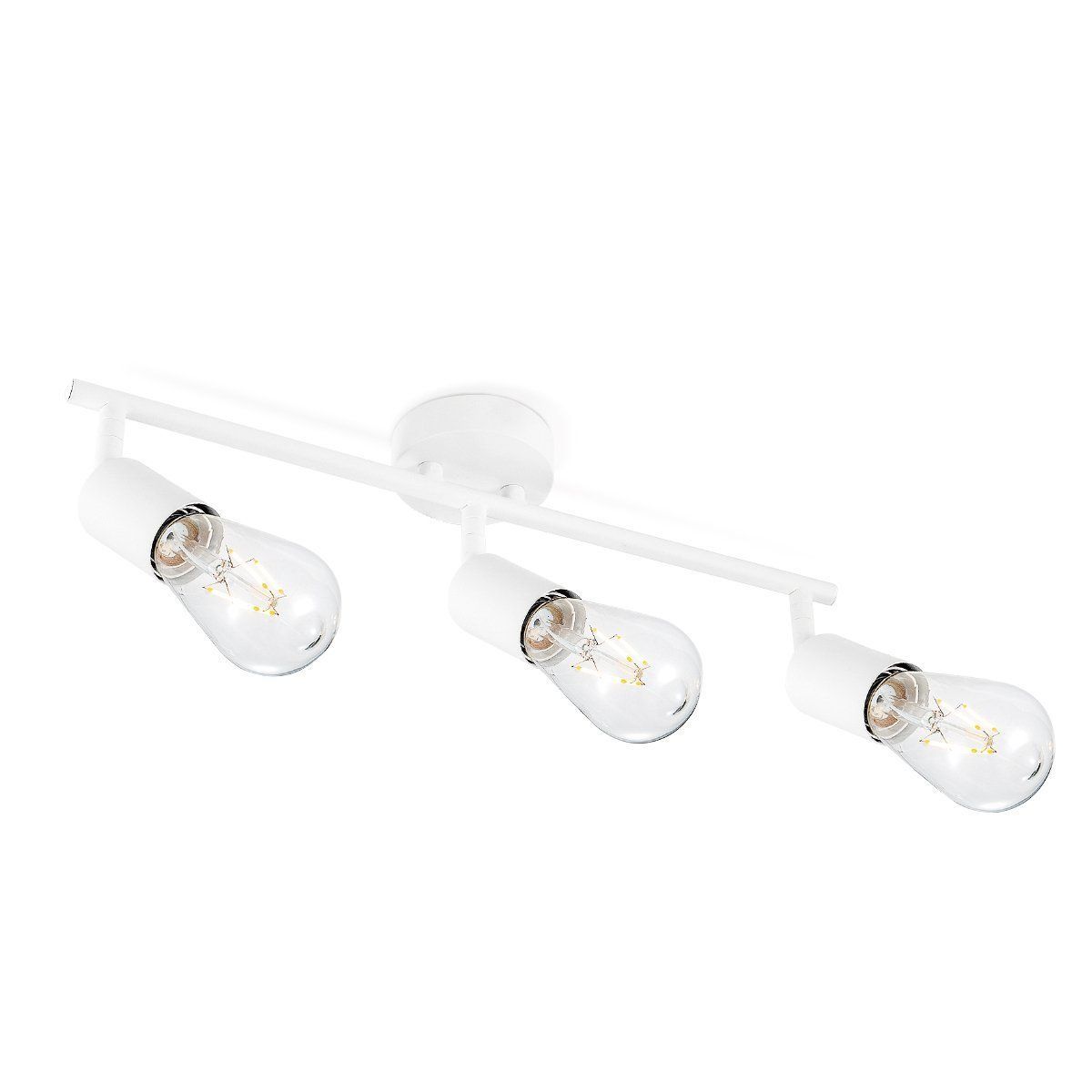 Home Sweet Home Mello opbouwspot 3L – Moderne witte LED-spot met dimbare sfeer