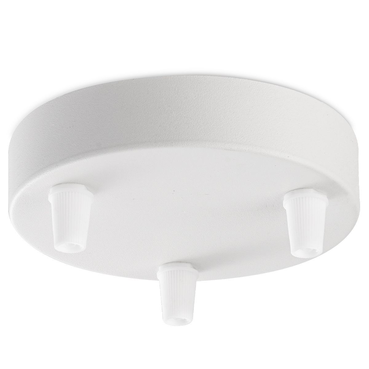 Home sweet home metalen plafondkap 3L – strak wit design voor jouw DIY‑pendel