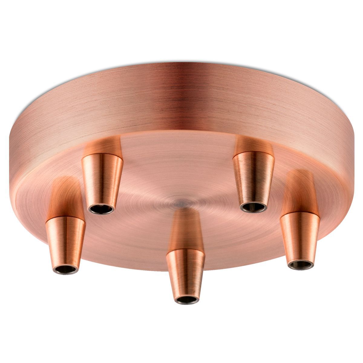 Home Sweet Home – Metalen Plafondkap 5L in Koperkleurig Design