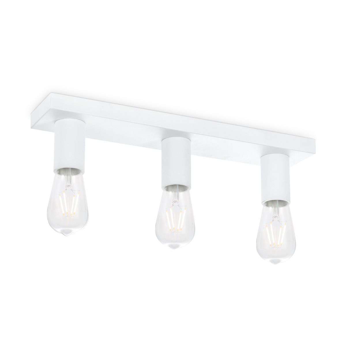 Home Sweet Home Nitro Opbouwspot 3L – Strak wit vintage design met dimbare LED‑verlichting