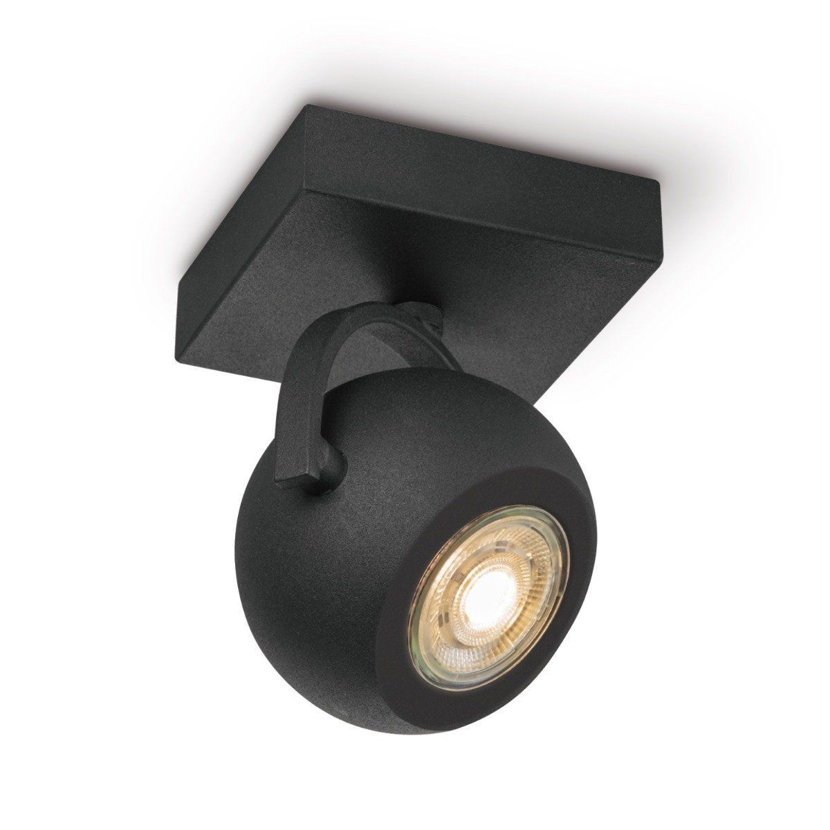 Home Sweet Home NOP 9,5 cm LED opbouwspot Zwart – Moderne Verstelbare Verlichting