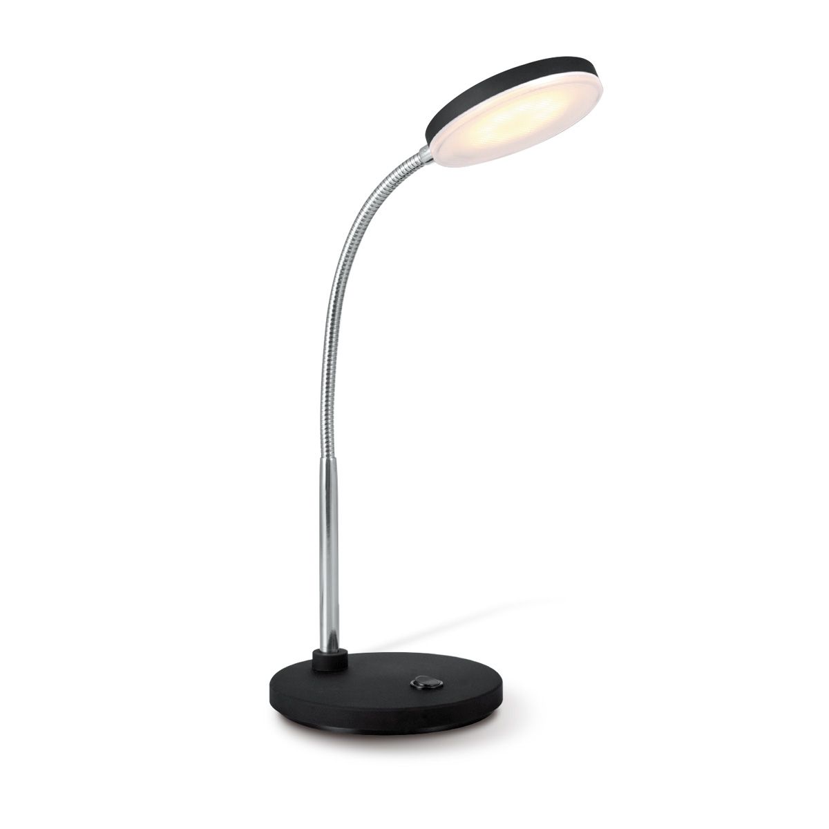 Home Sweet Home Polly LED bureaulamp – Mat zwart, flexibel en energiezuinig