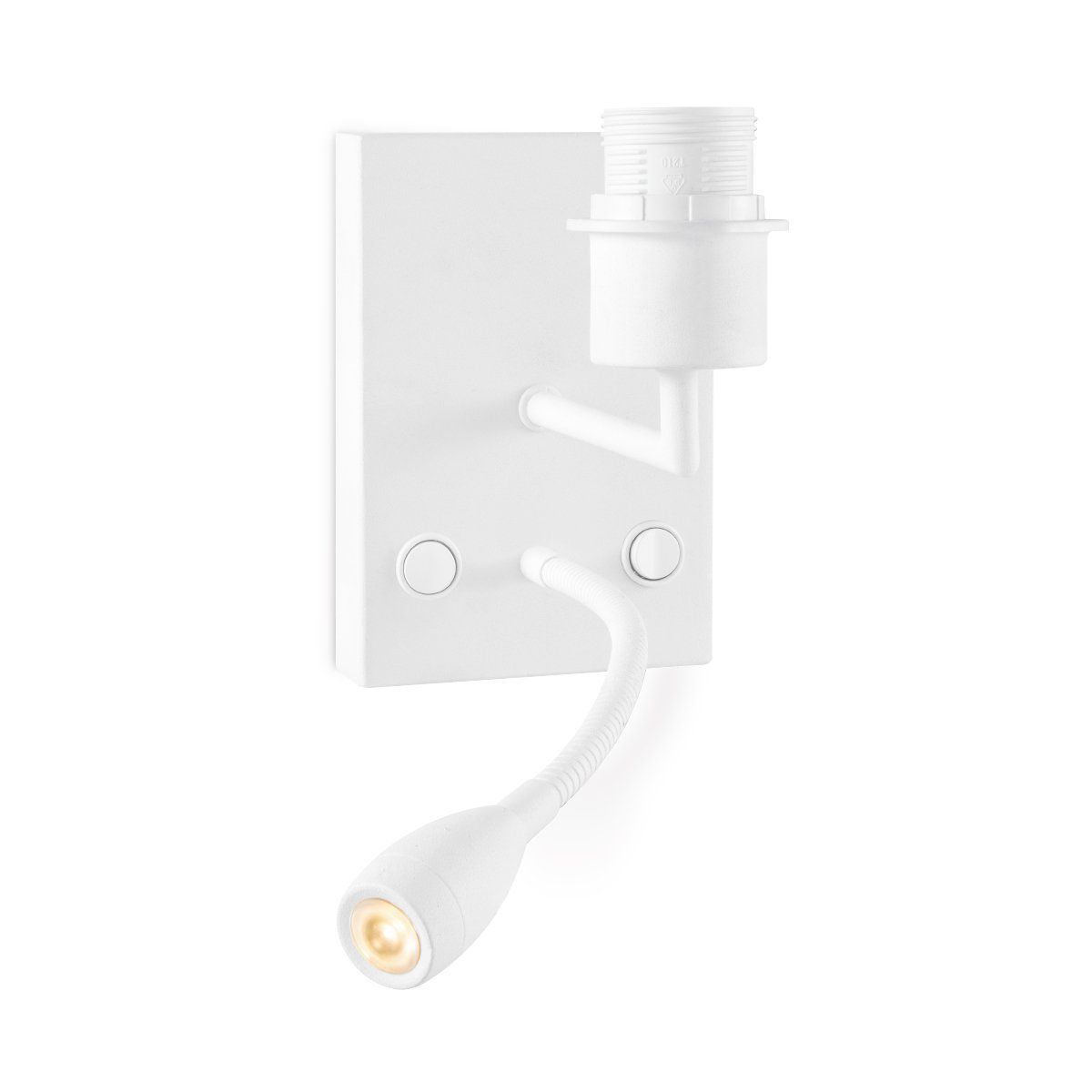 Home Sweet Home Read – Witte wandlamp met geïntegreerde leeslamp
