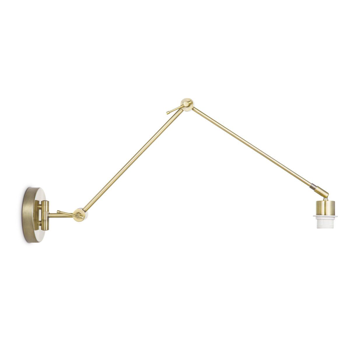Home Sweet Home Shift Wandlamp in Messing – Verstelbare Designklassieker voor elk interieur