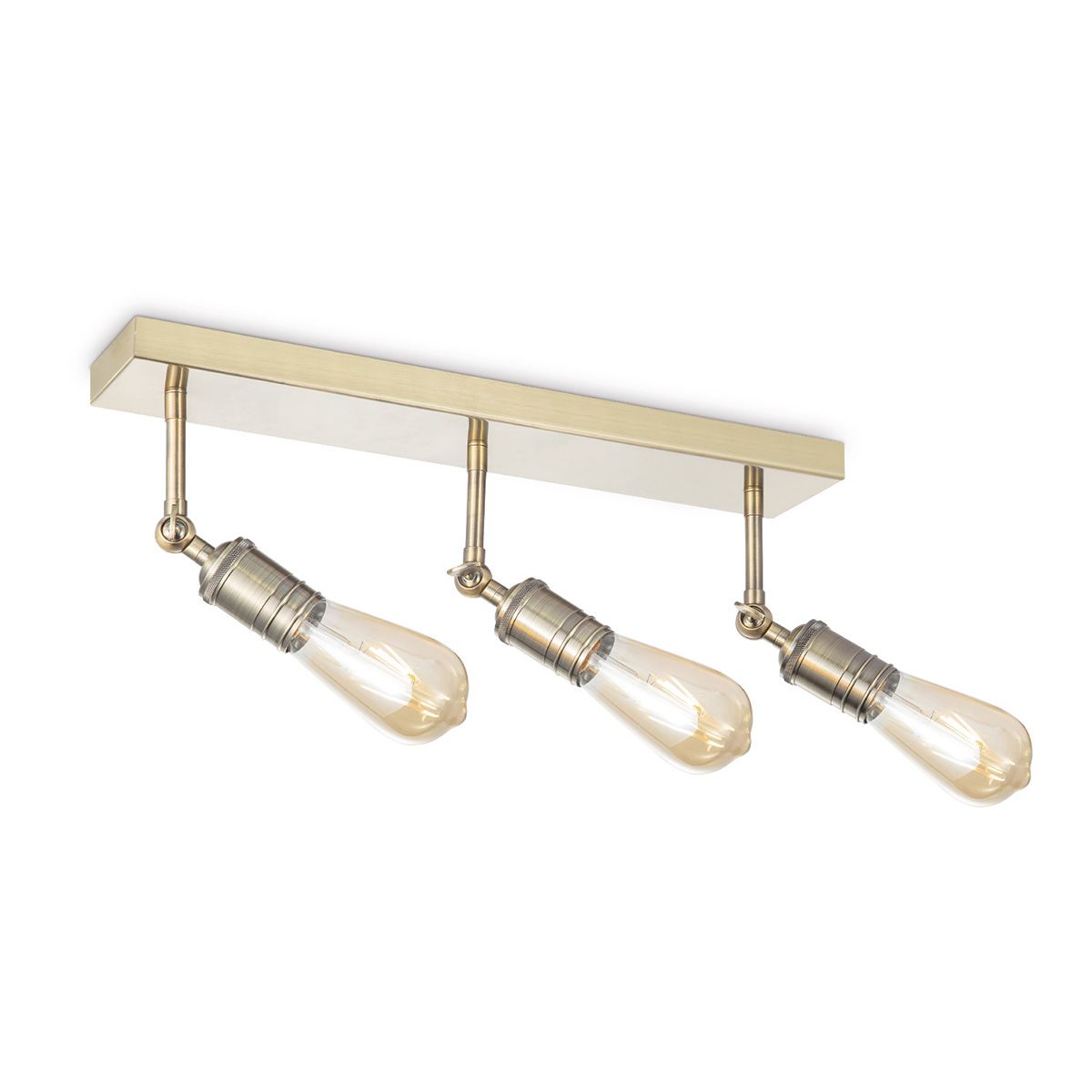 Home Sweet Home Spy Opbouwspot 3L Vintage – Dimbare Goudbruine Plafondspot