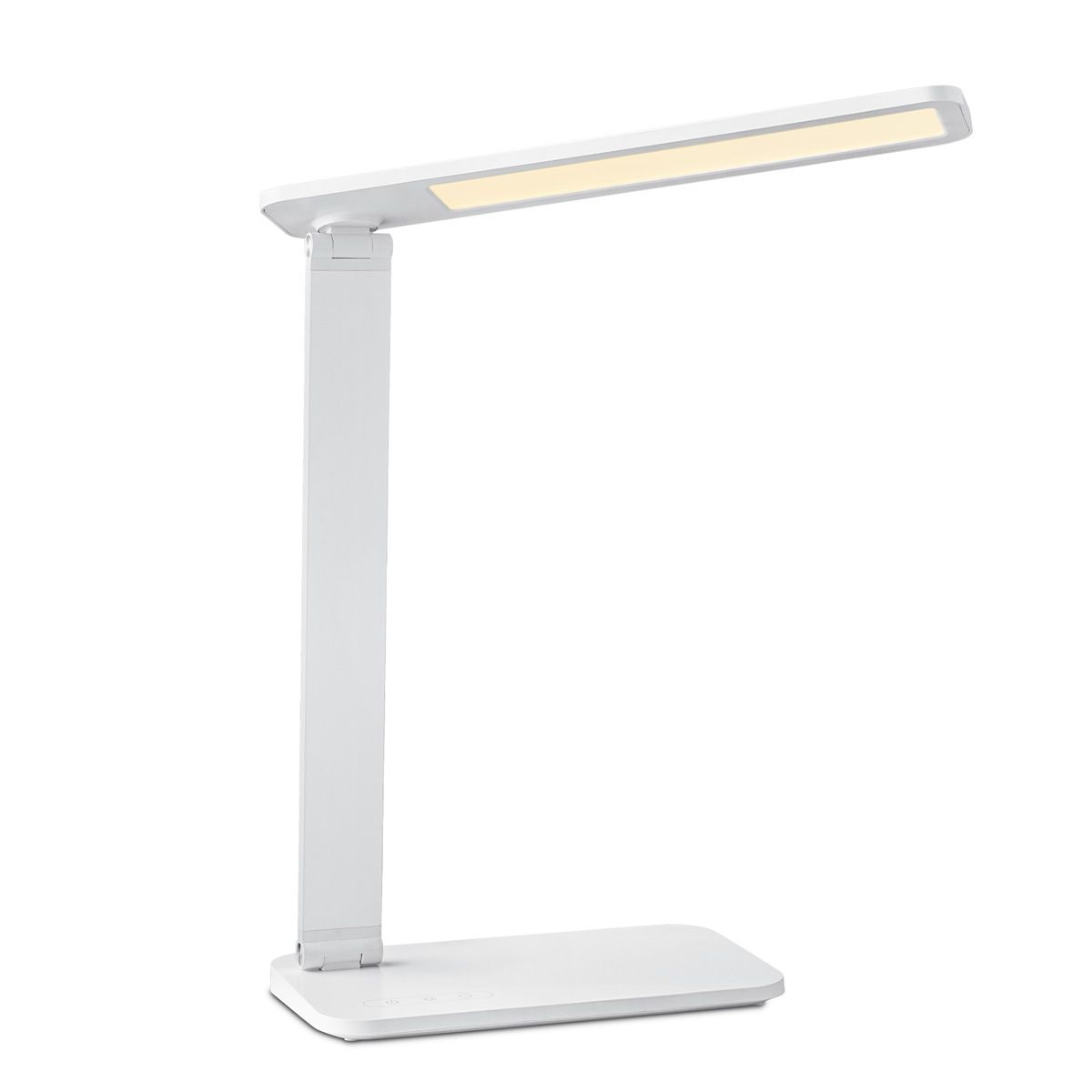Home Sweet Home Talia bureaulamp – Strakke LED-verlichting in modern wit