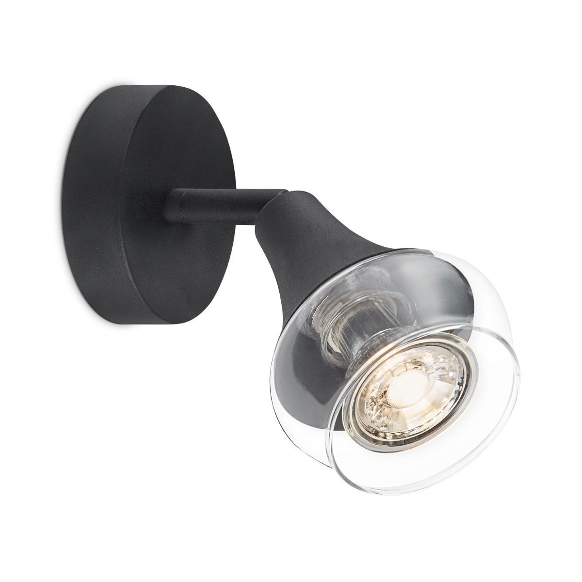 Home Sweet Home Vaya LED opbouwspot zwart – modern, zuinig en stijlvol