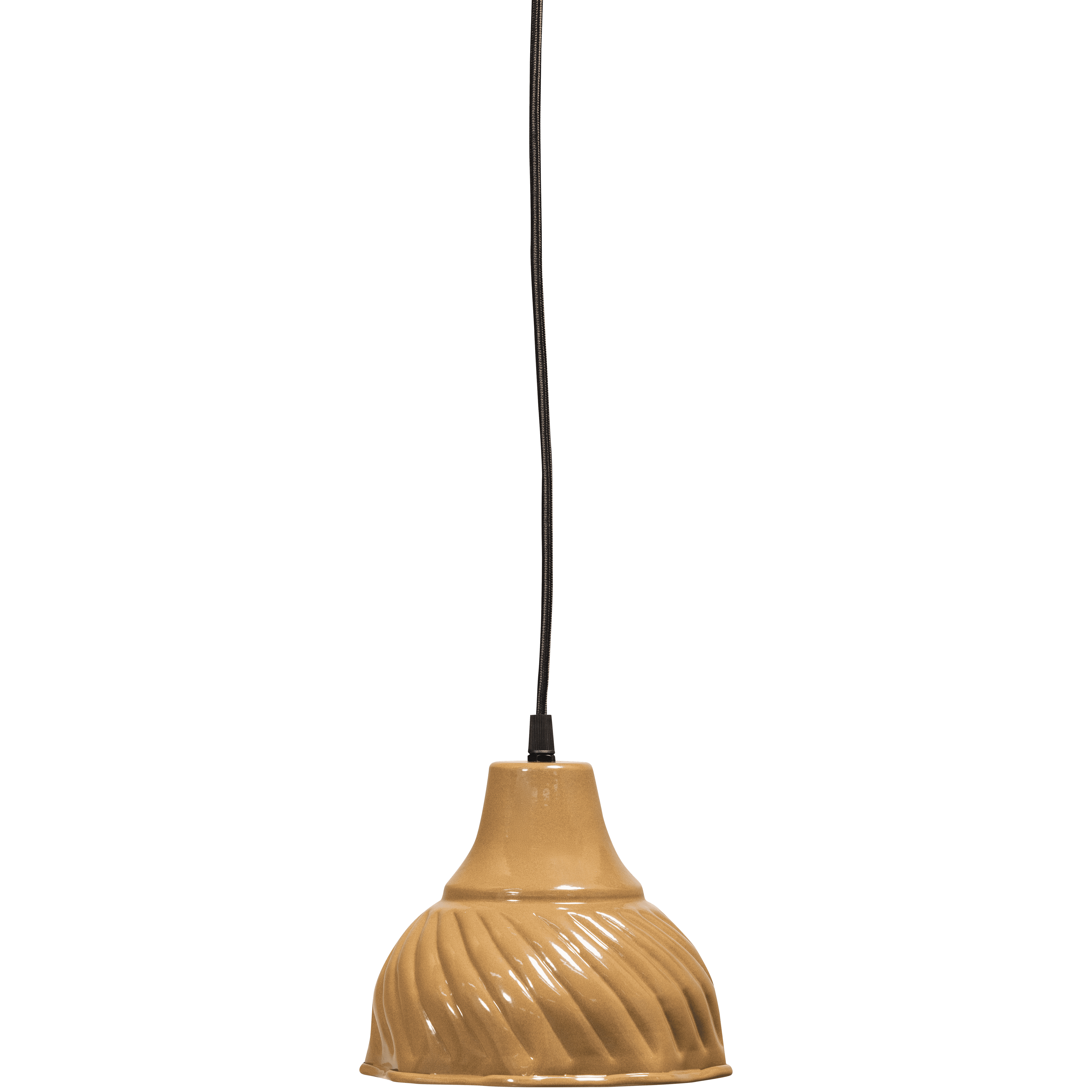 Honinggele WOOOD Hanglamp Arleso – Moderne metaallamp met warme uitstraling