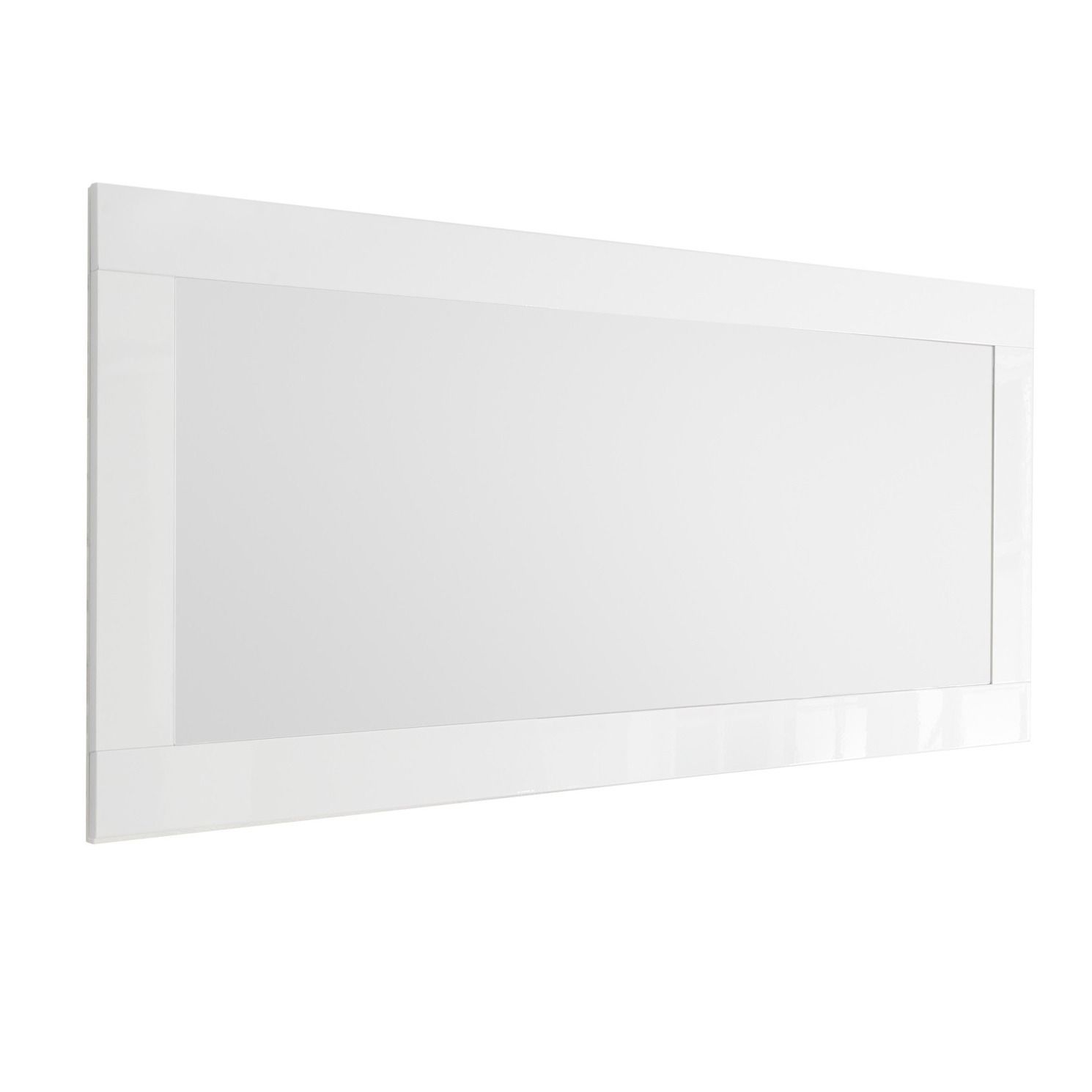 Hoogglans Wandspiegel Amalfi – 170 cm Modern Design in Stralend Wit