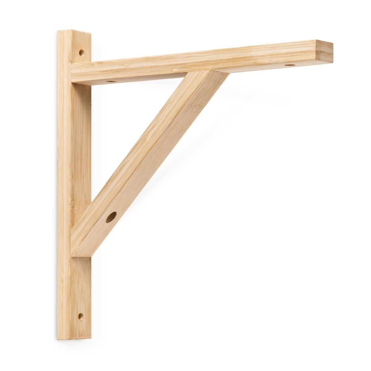 Hook Wood houten wandbeugel – XXL 3L, beige, DIY verlichtingsoplossing