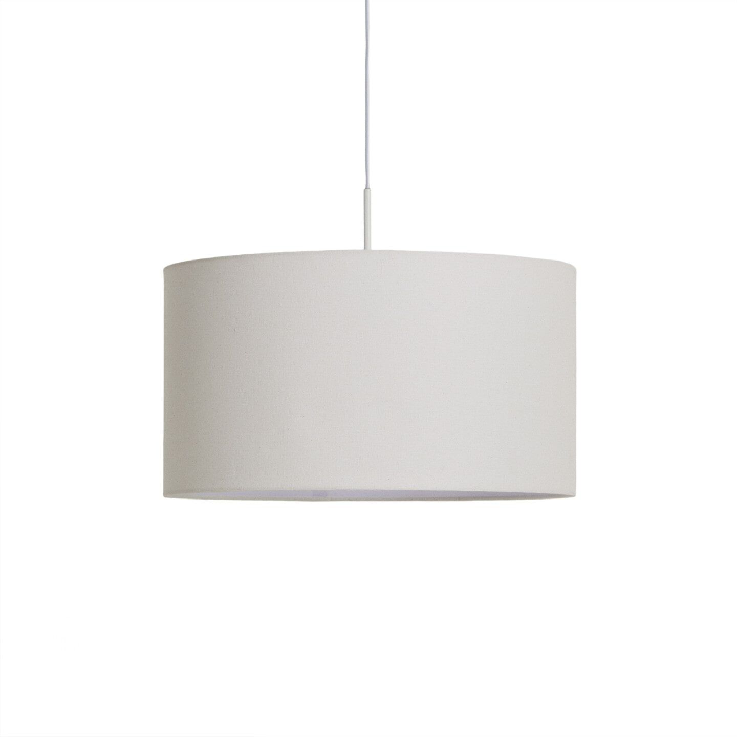 Ivoorkleurige Niani Lampenkap 45 cm – Stilvolle en Warme Verlichting van Kave Home