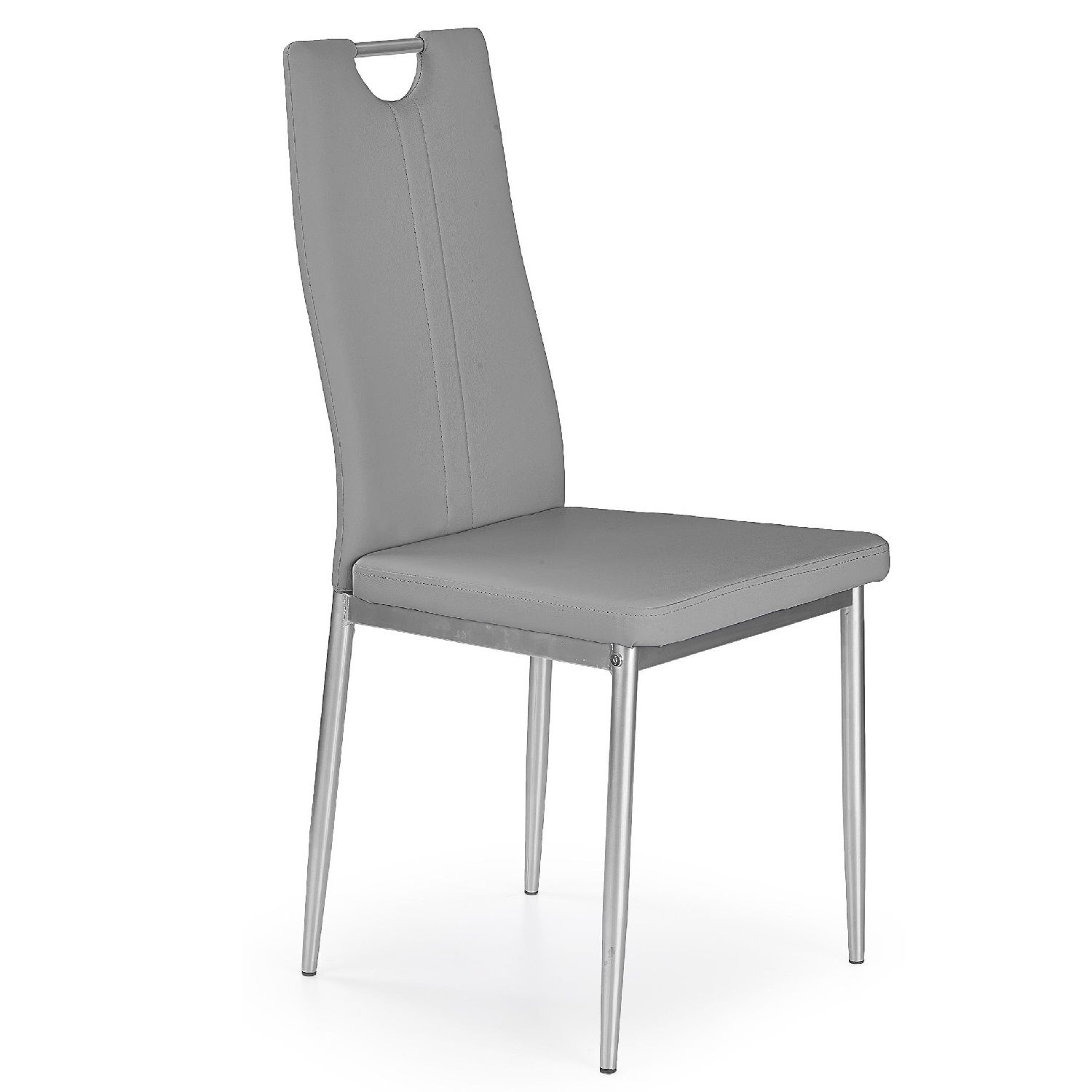 Jackson eetkamerstoel – Modern grijs design met eco‑leer