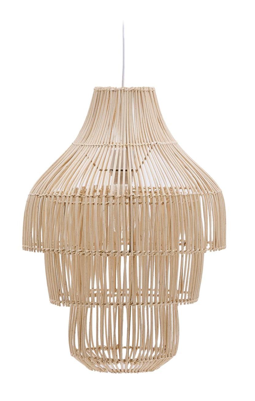 Janoa Rotankap van Kave Home – Natuurlijk licht met speels design (38 cm)