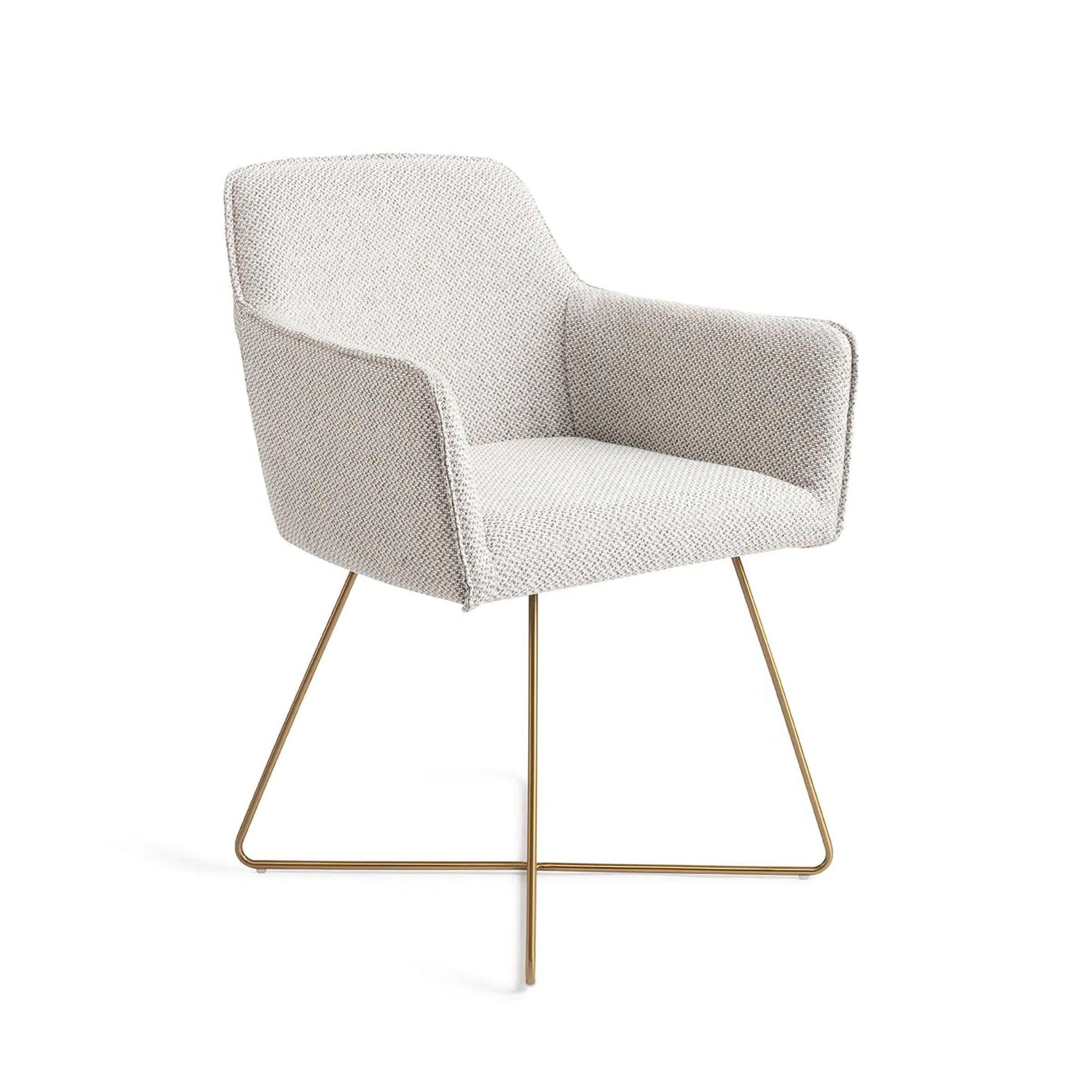 Jesper Home Hofu eetkamerstoel – Checkers Charm, robuust comfort voor elke eettafel