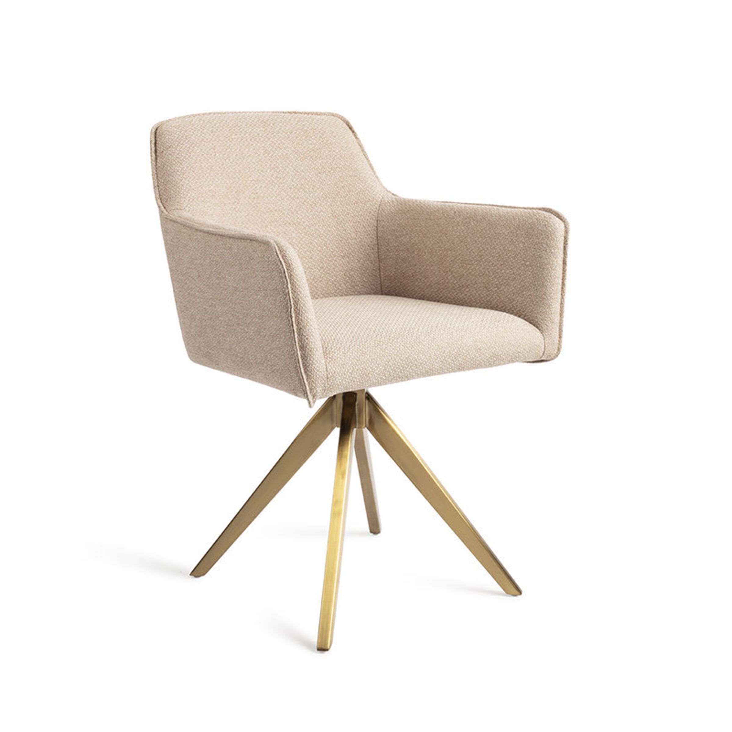 Jesper Home Hofu eetkamerstoel – draaibaar, robuust en stijlvol in Wild Walnut