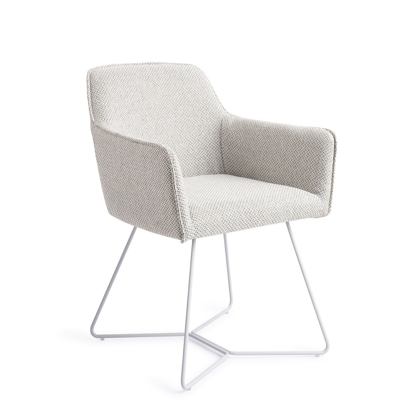 Jesper Home Hofu Eetkamerstoel – Minimalistische Beehive in Checkers Charm
