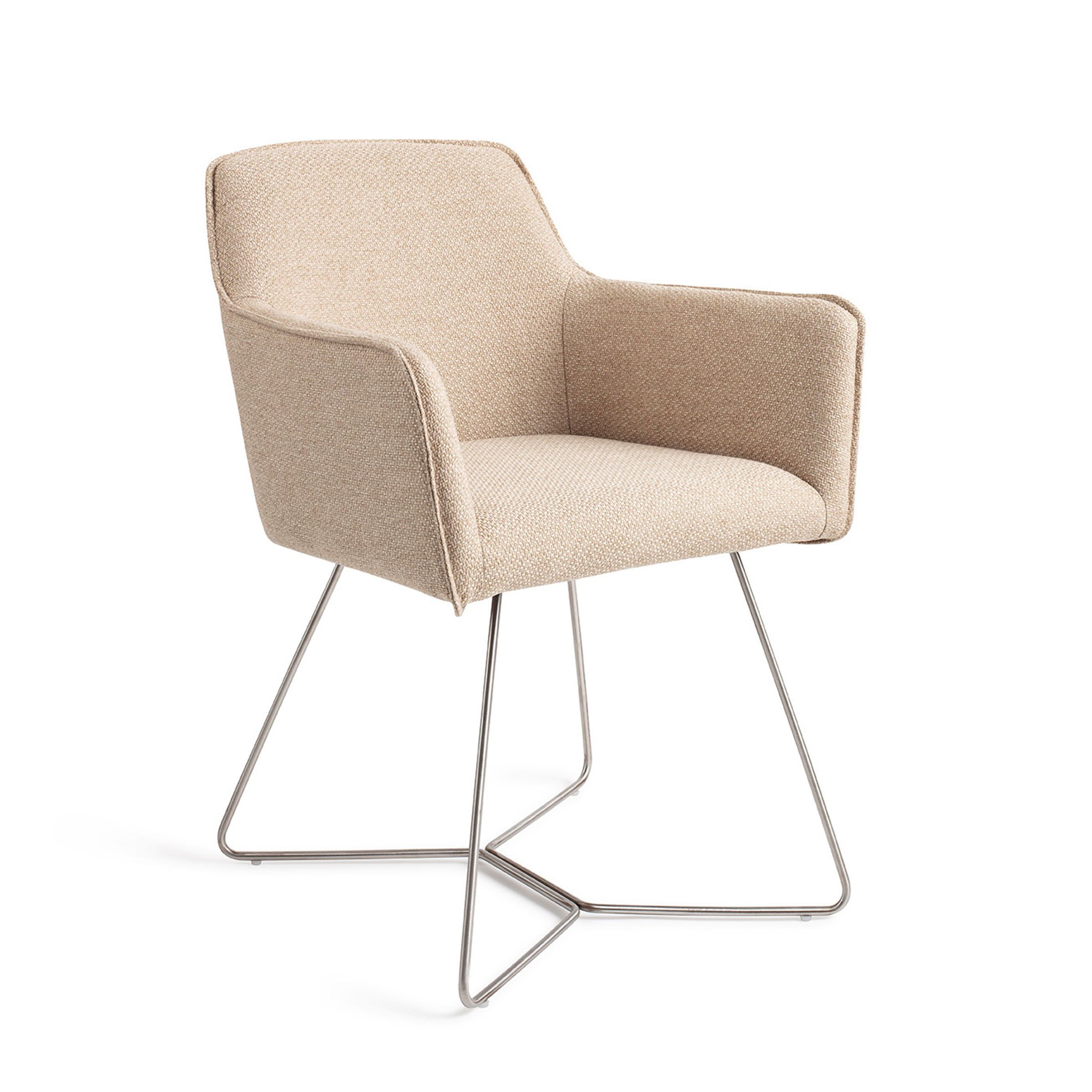Jesper Home Hofu eetkamerstoel – Wild Walnut, strak en comfortabel