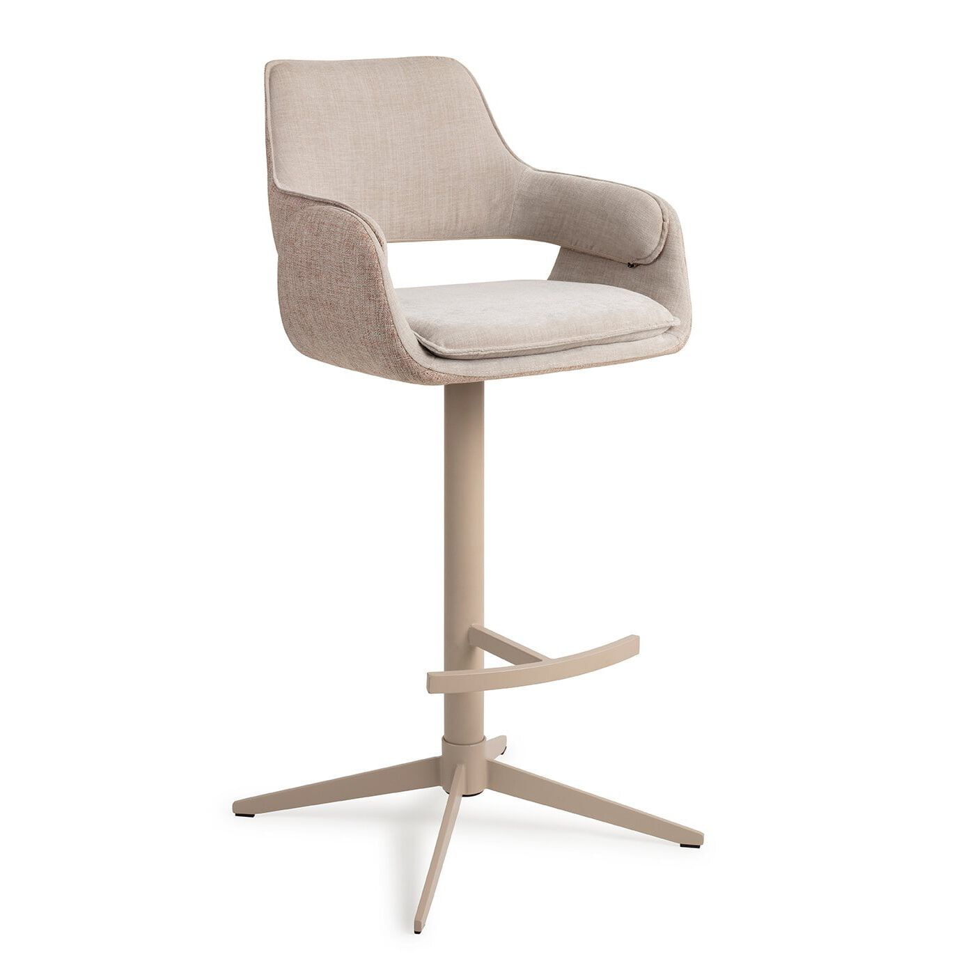 Jesper Home Oketo Draaibare Barkruk – Driftwood Drive, Zithoogte 75 cm