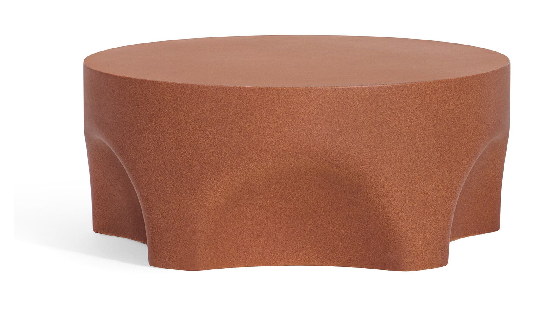 Jesper Home ronde salontafel Kamo Terracotta – 70 cm modern design