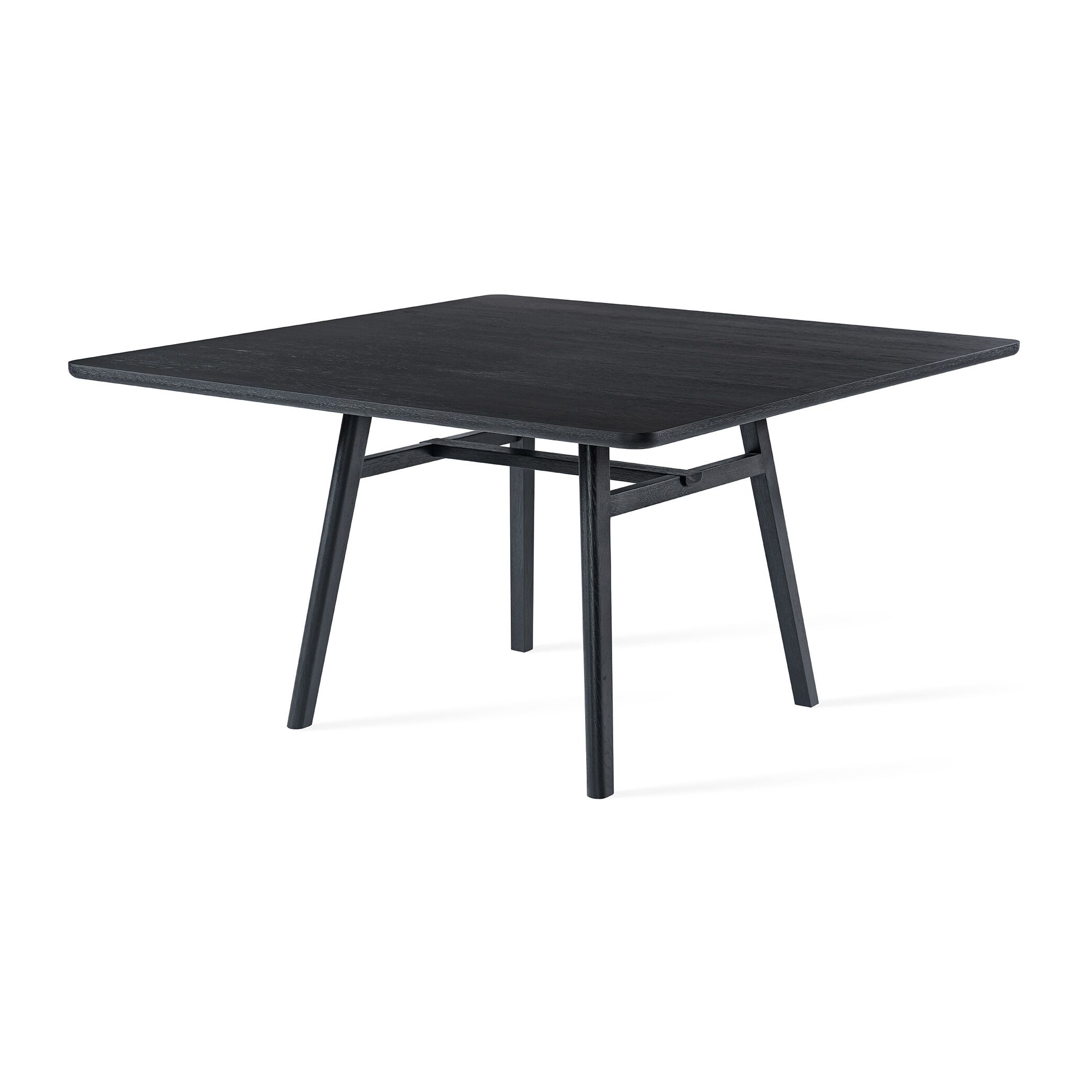 Jesper Home Surnu Vierkante Eettafel 140 × 140 cm – Zwart eiken