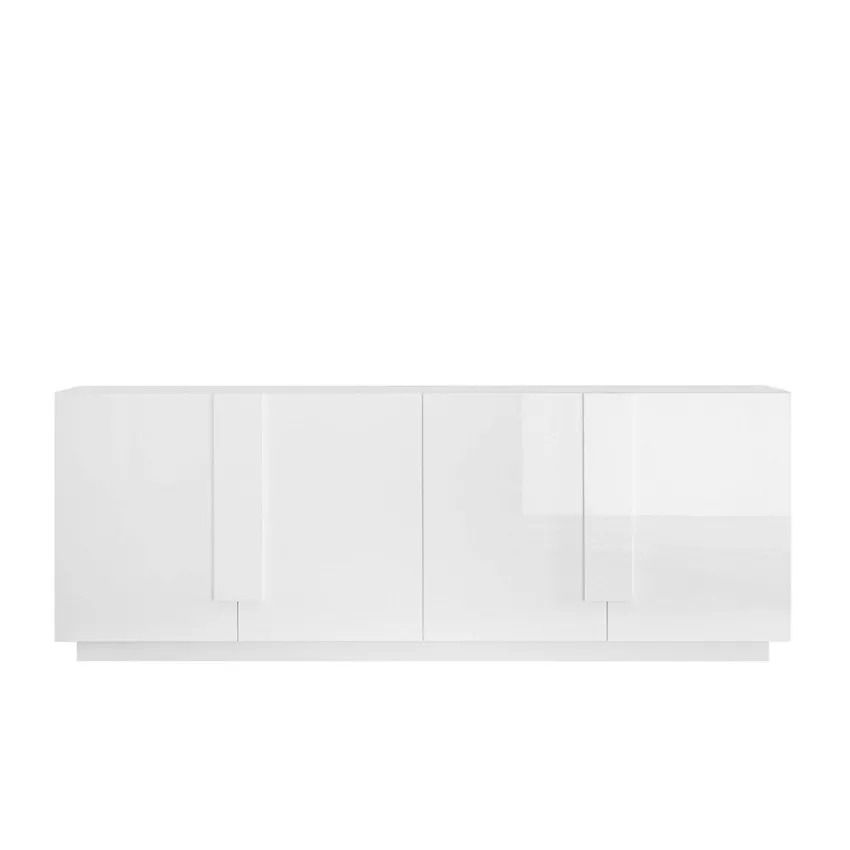 Jupiter Dressoir 241 cm – Hoogglans Wit van Pesaro Mobilia