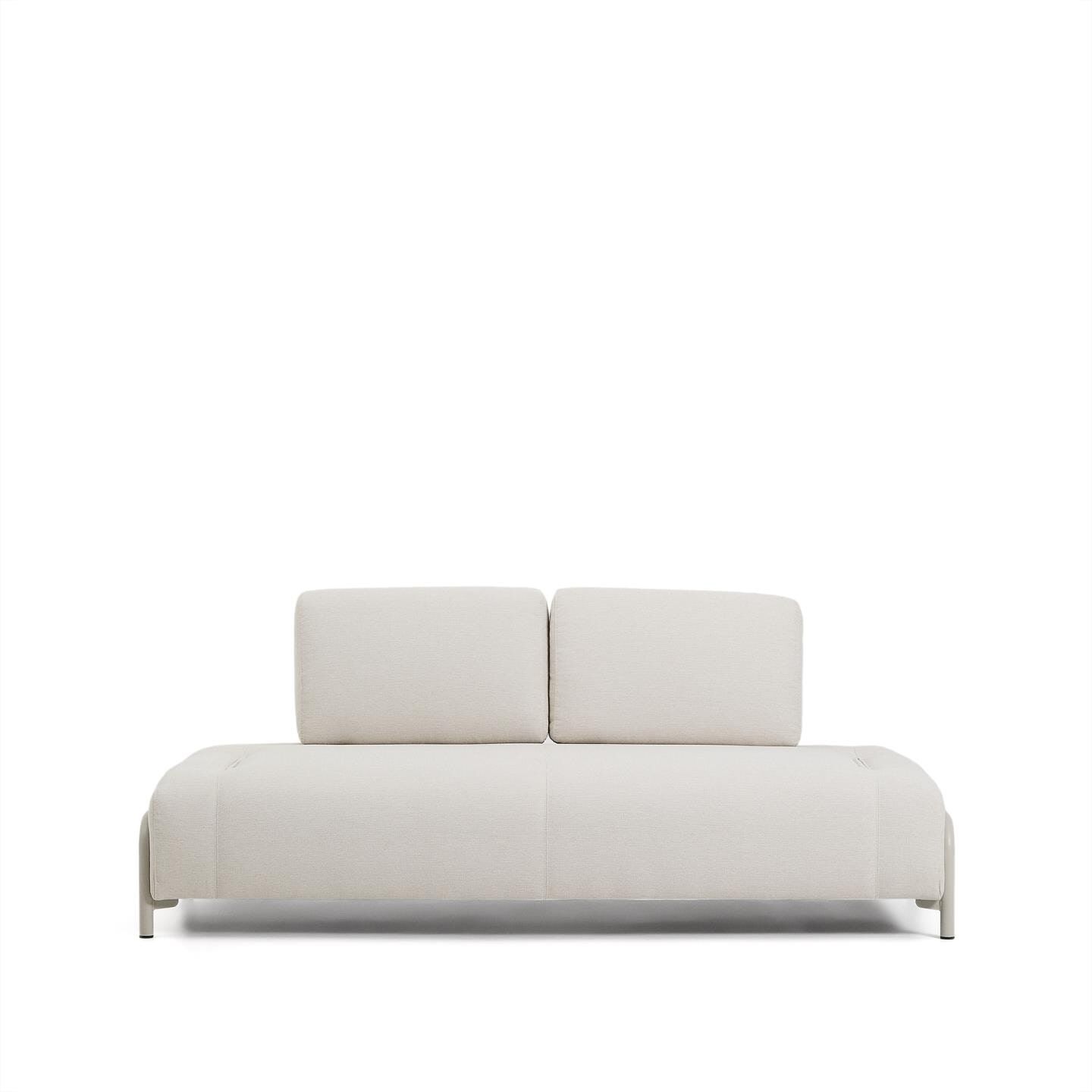 Kave Home 2‑zits bank in Beige – stijlvol, duurzaam en omtoverbaar