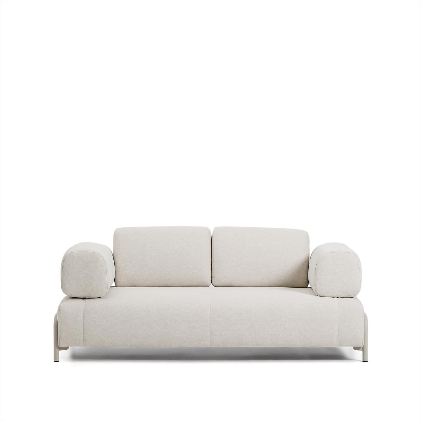 Kave Home 2‑zitsbank in zacht beige – stijlvol, duurzaam en transformeerbaar