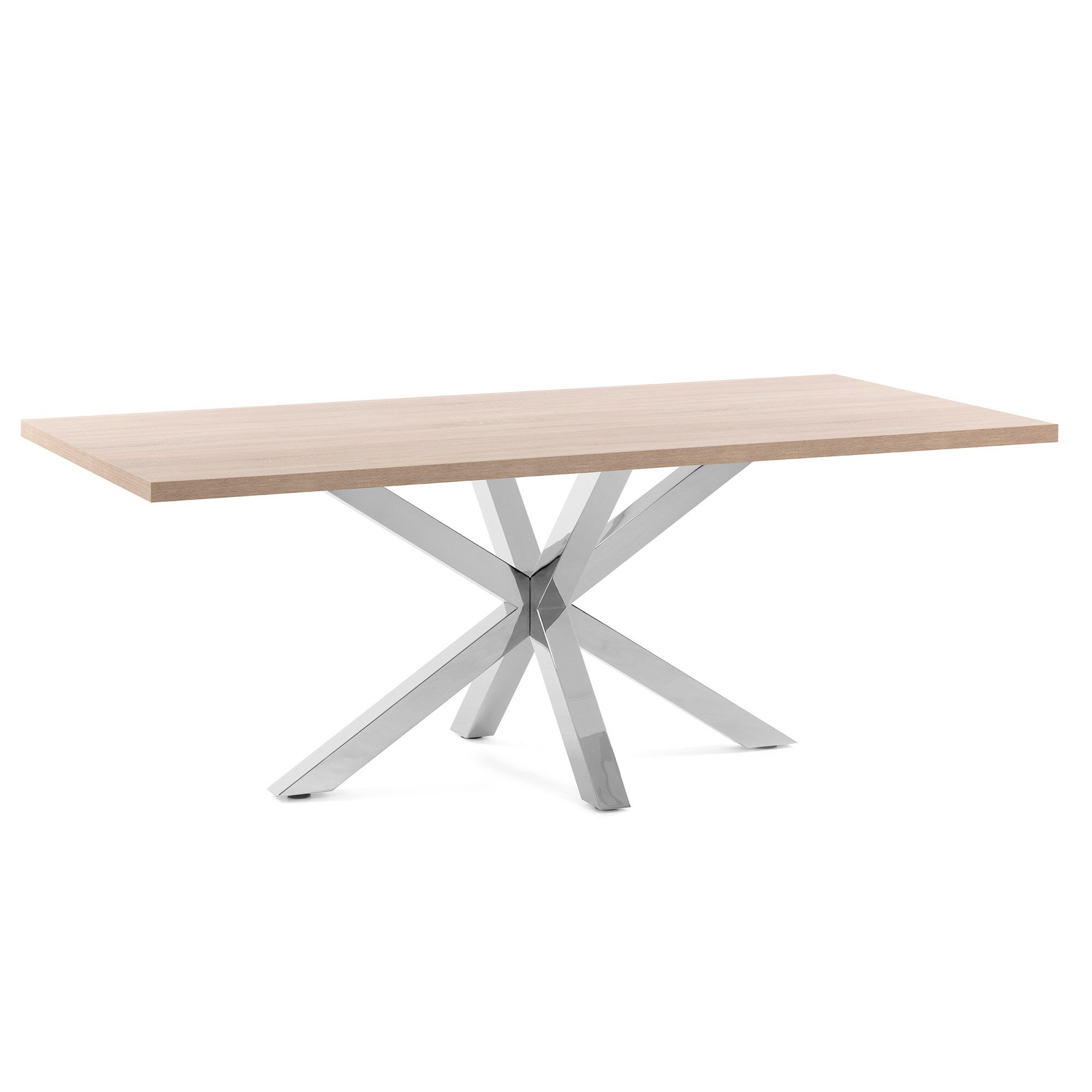 Kave Home Argo Eettafel 160 × 100 cm – Natuurlijk Design voor de Moderne Gezinskeuken