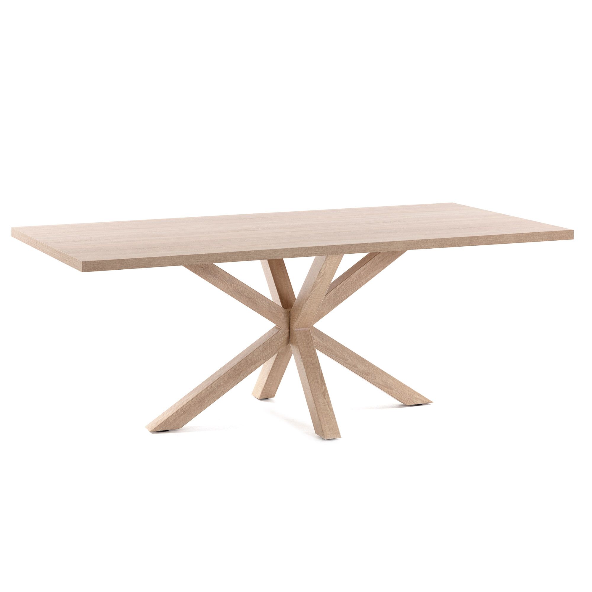 Kave Home Argo eettafel 160×100 cm – Naturel