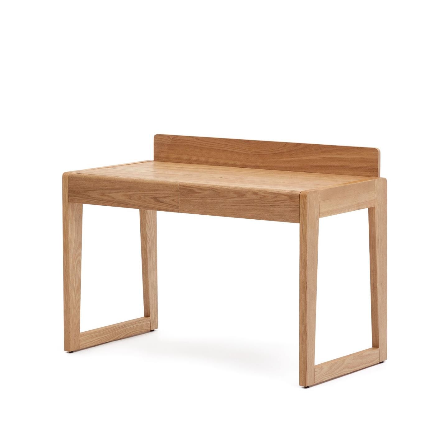 Kave Home Bureau Arandu – Functioneel en stijlvol werkblad in naturel hout