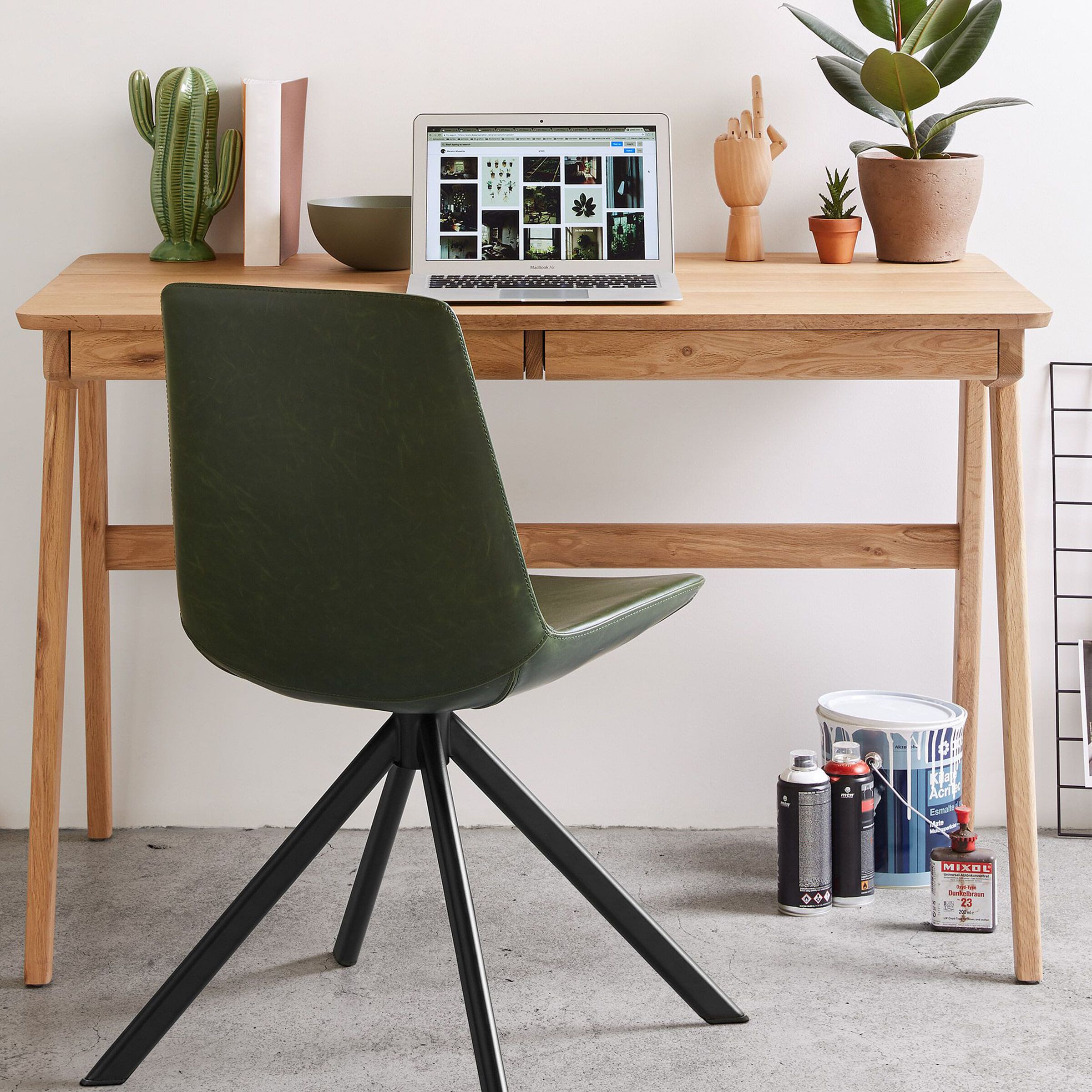 Kave Home Bureau Julia – Naturel, stijlvol & functioneel