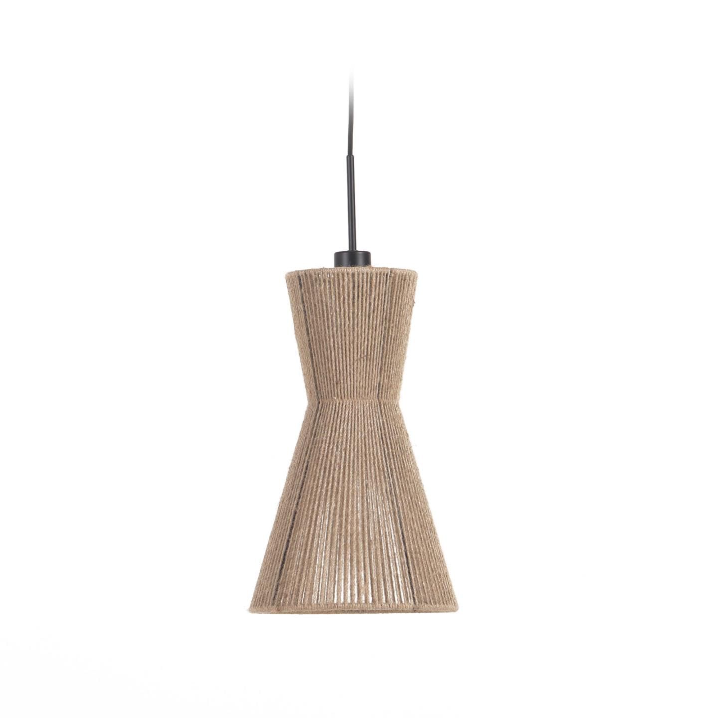 Kave Home Crista Jutekap Ø25 cm – Natuurlijke Warmte voor elke Kamer