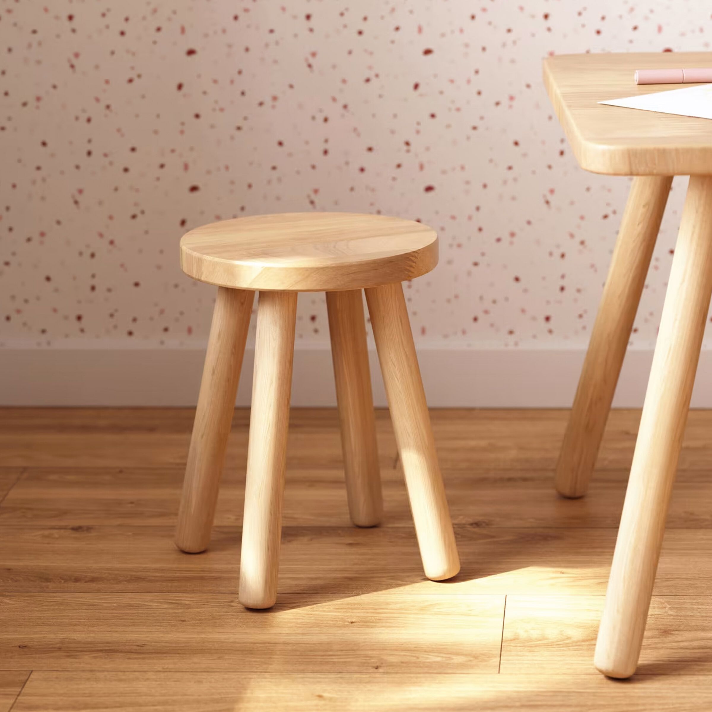 Kave Home Dilcia Krukje – Naturel voor Kinderen