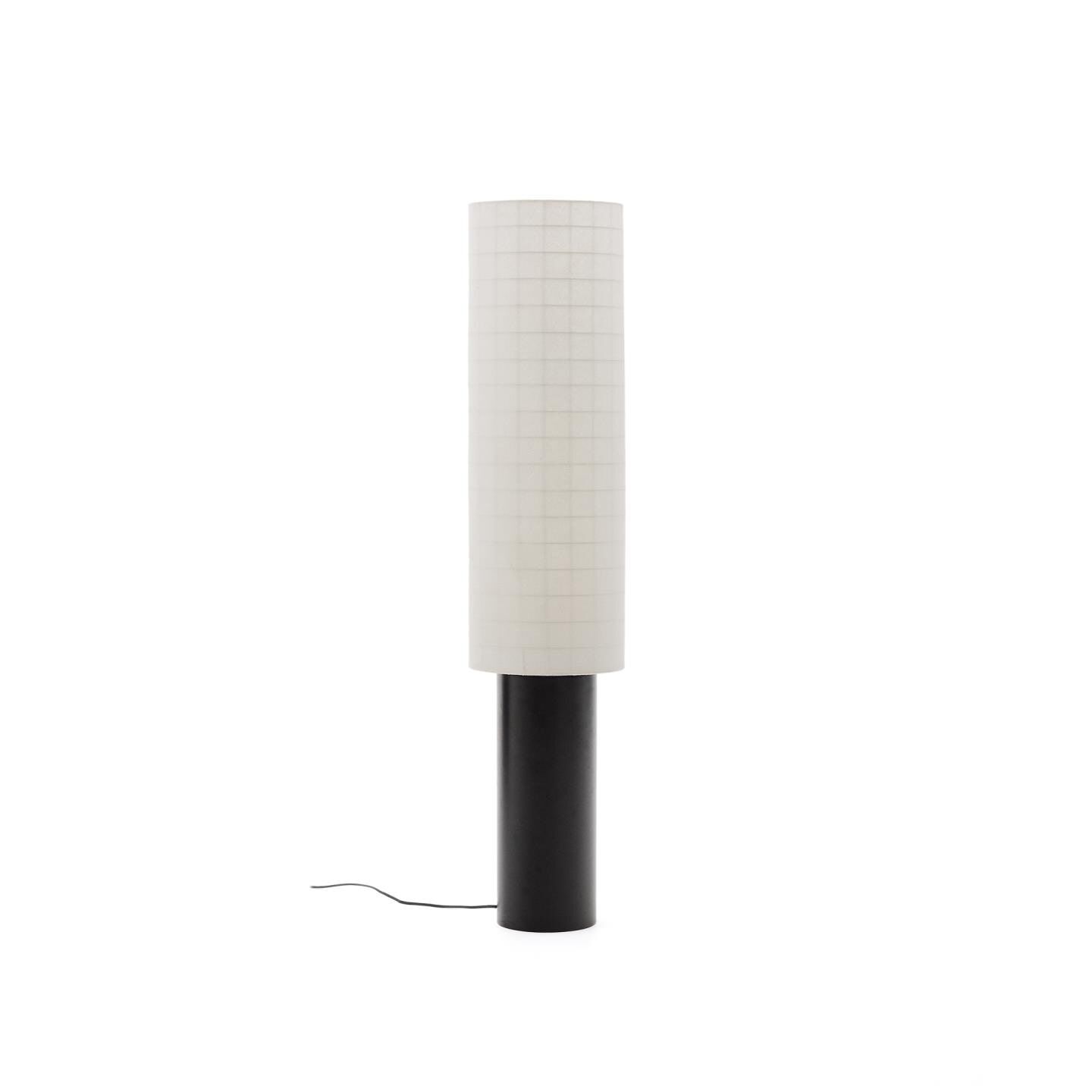 Kave Home Dulan Vloerlamp 142 cm – Minimalistische Elegantie in Wit