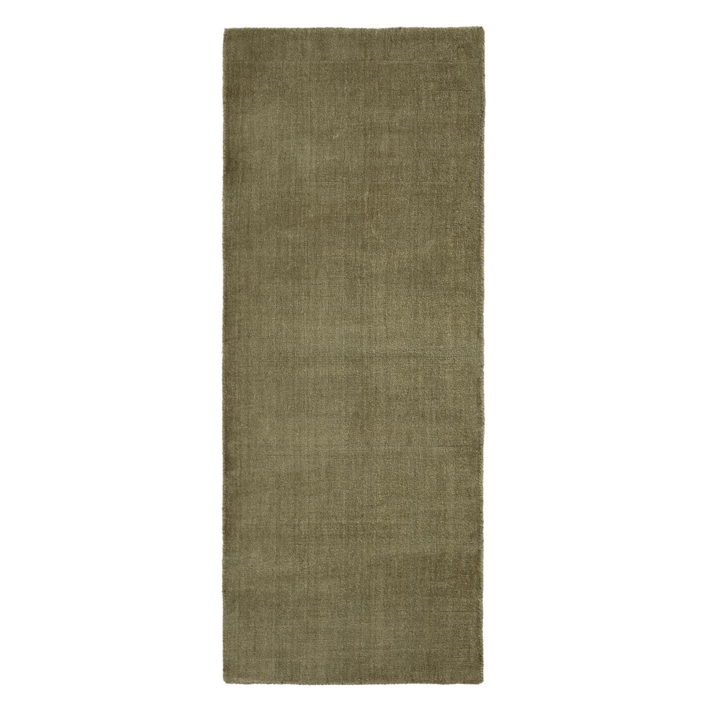 Kave Home Empuries Vloerkleed Donkergroen – 80 × 200 cm voor dagelijks comfort en stijl