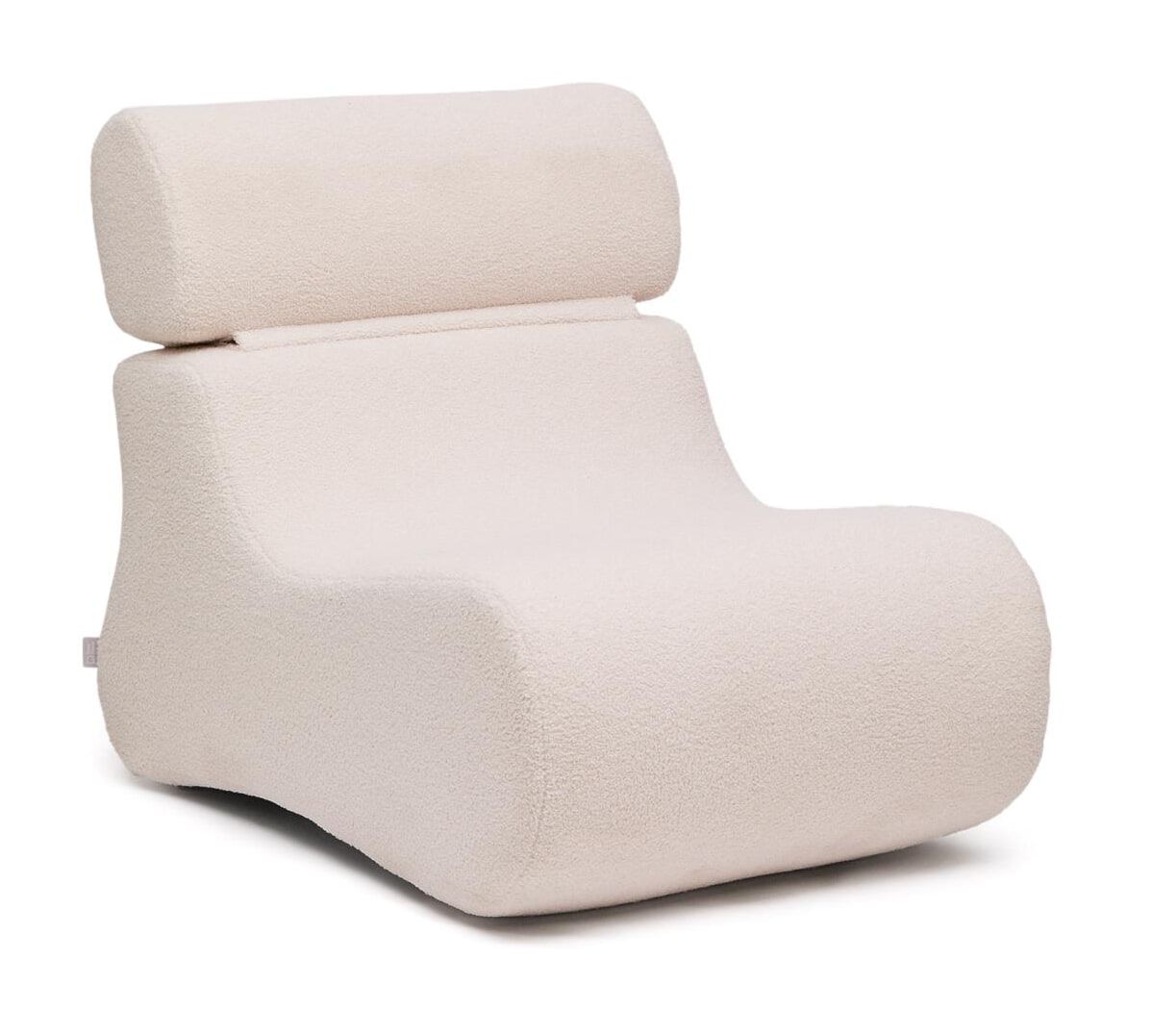Kave Home Fauteuil Club Bouclé – Naturel: Tijdloze Comfort in Duurzaam Design