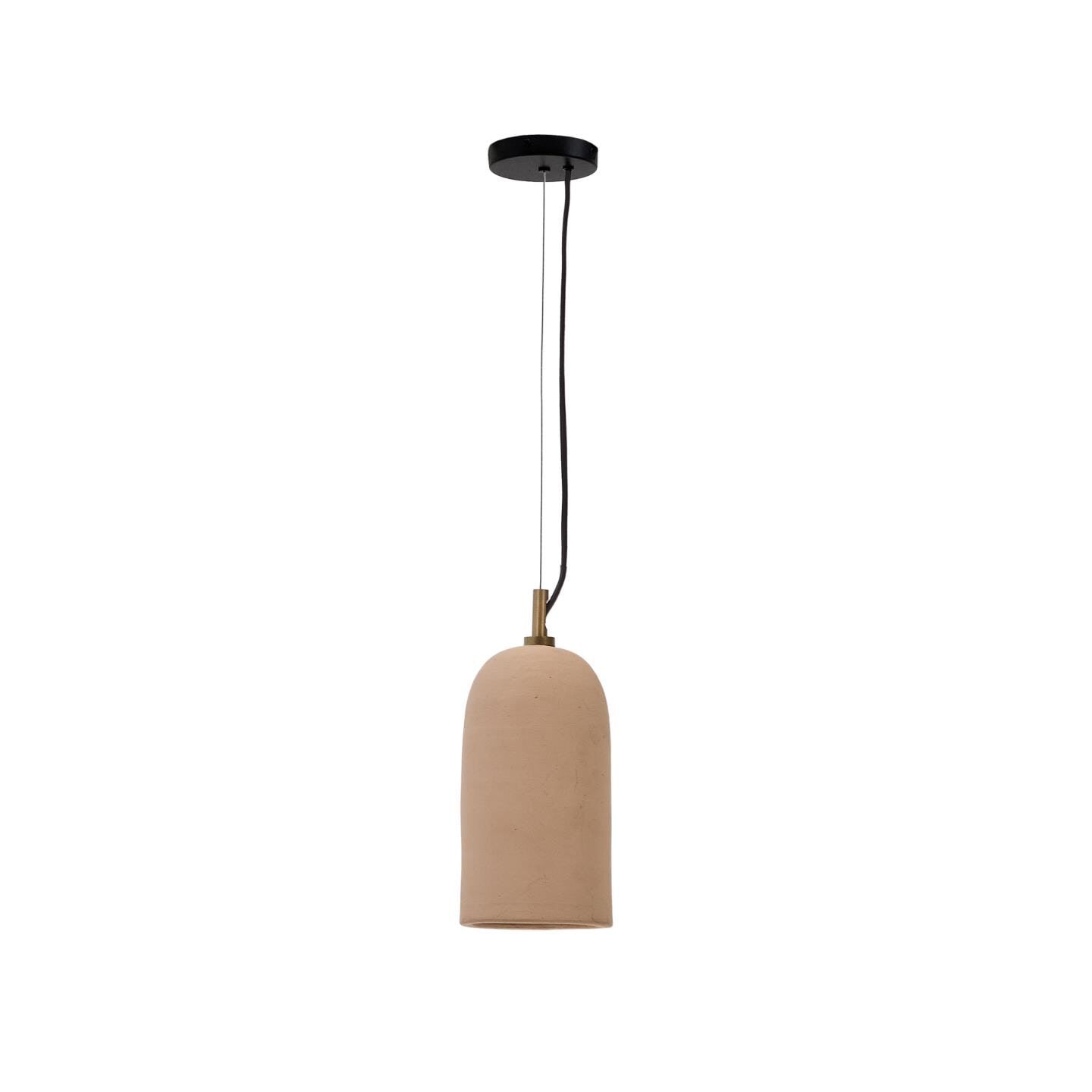 Kave Home Hanglamp Madsen Terracotta – Warme Natuurlijke Verlichting voor jouw Binnenruimte