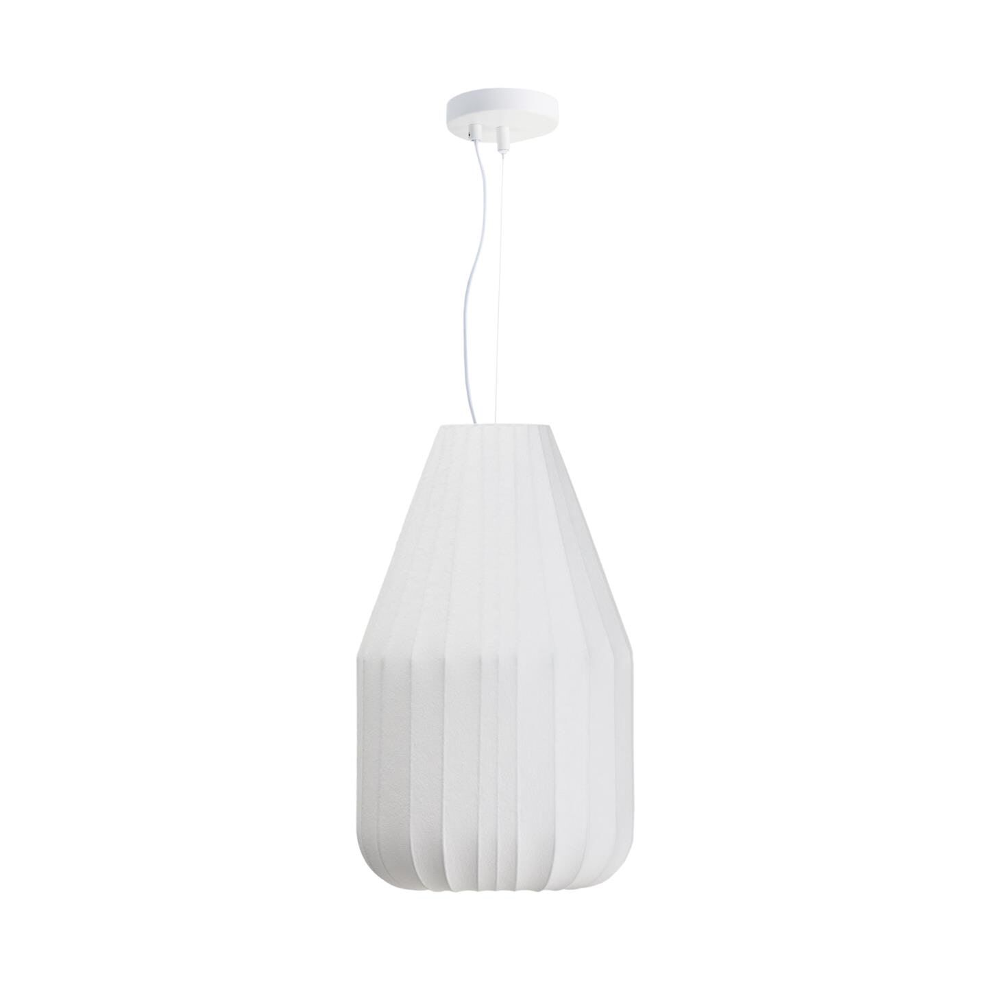 Kave Home Hanglamp Somar 30 cm – Modern wit design voor elke ruimte