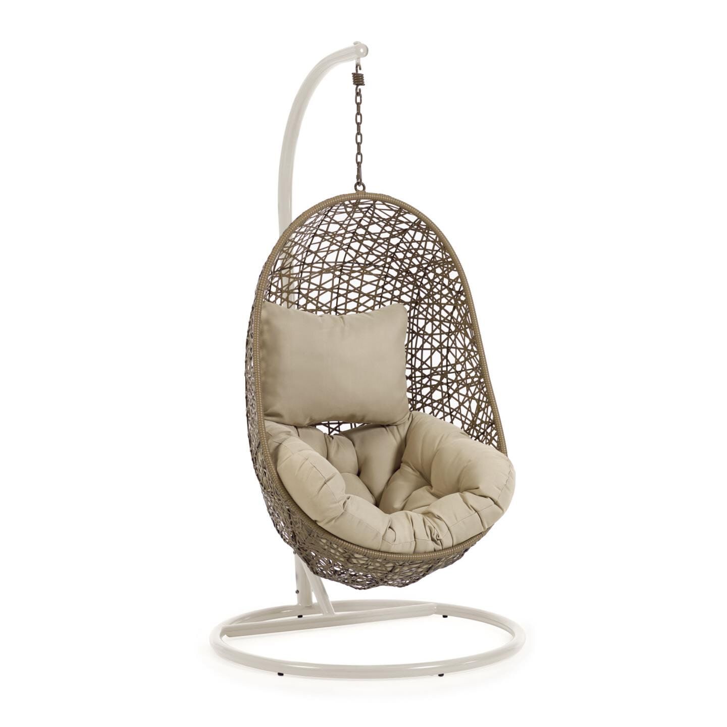 Kave Home Hangstoel Florina – Exotisch polyrattan comfort voor binnen en buiten