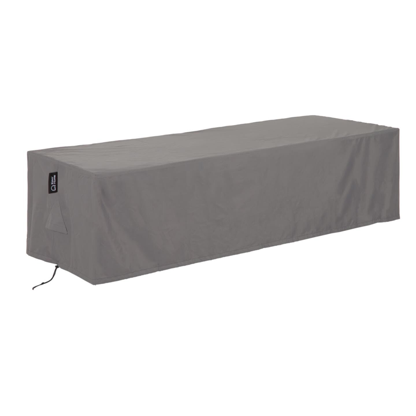 Kave Home Iria Beschermhoes voor Ligstoelen – Donkergroen, 205 × 75 cm