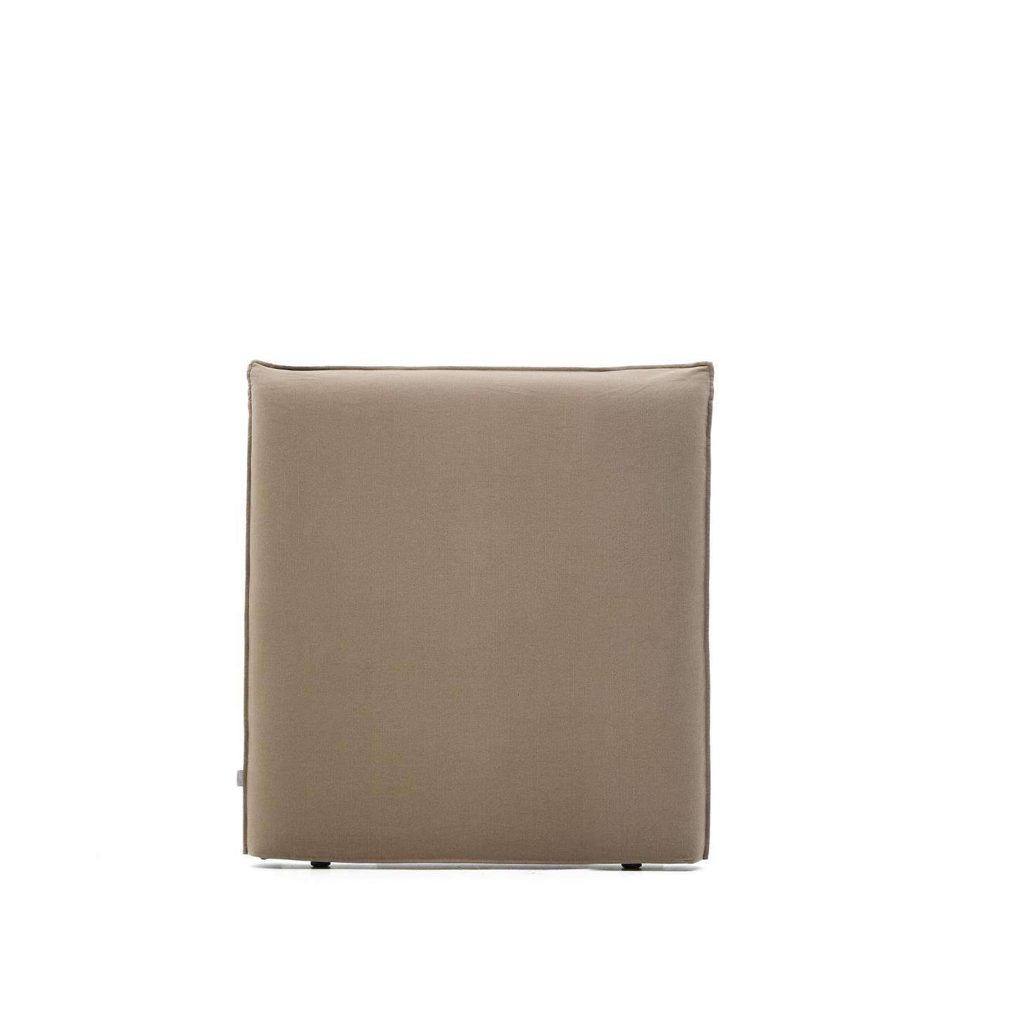 Kave Home Jaira Hoofdbord 90 cm – Taupe: Comfort en Elegantie voor je Slaapkamer